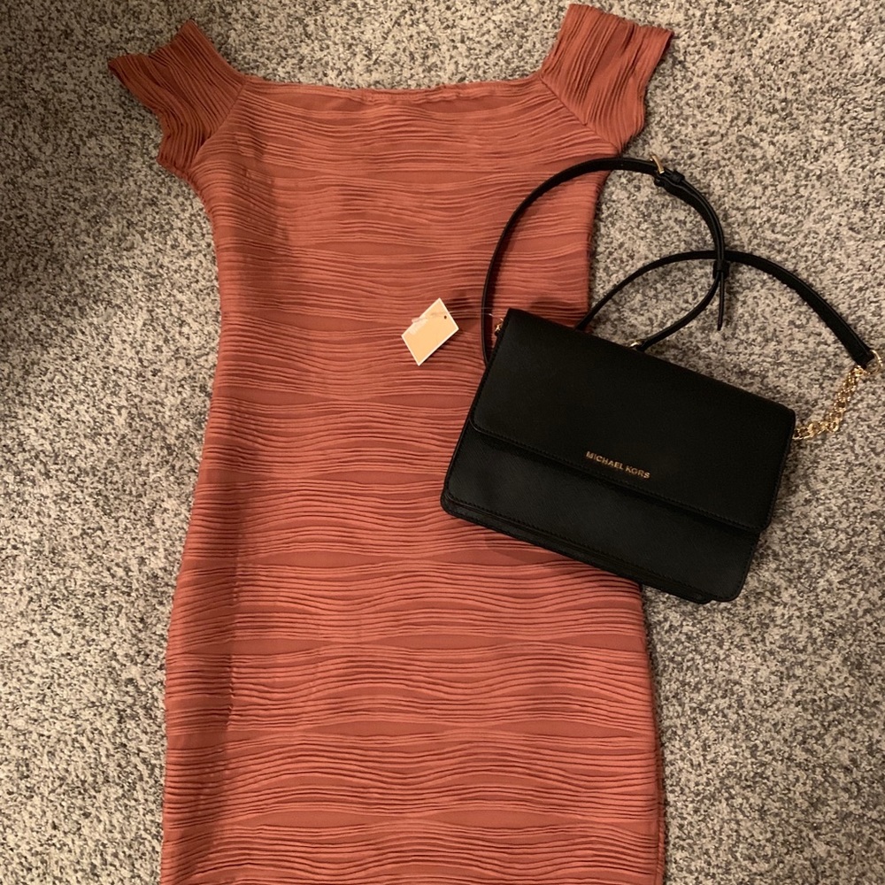 Blush rose colored dress